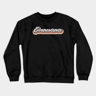 Retro Pattern Evanescence 70s 80s 90s Birthday Classic Style Crewneck Sweatshirt